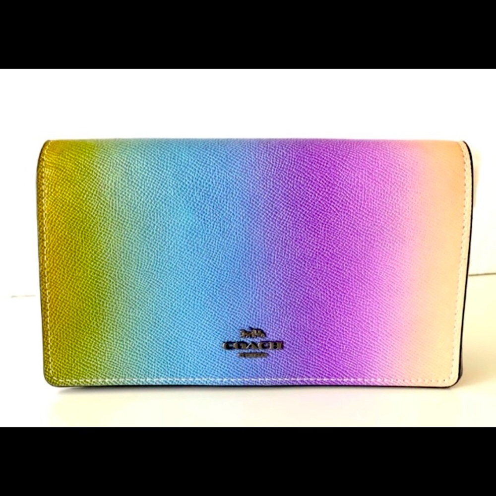 Coach foldover Crossbody